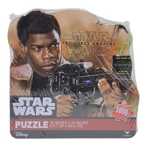 STAR WARS 18x24 Jigsaw Puzzle The Force Awakens 1000 Piece and Metal Box NEW